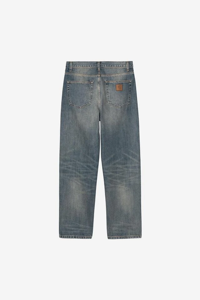 Carhartt Wip AARON PANT Blue worn washed