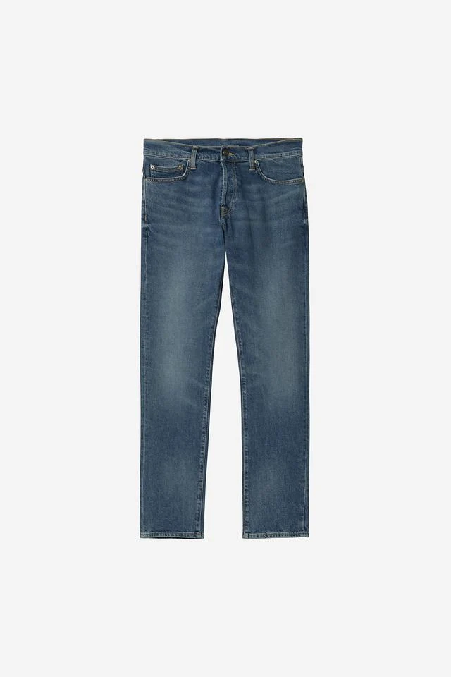 Carhartt Wip KLONDIKE PANT Blue Mid used wash