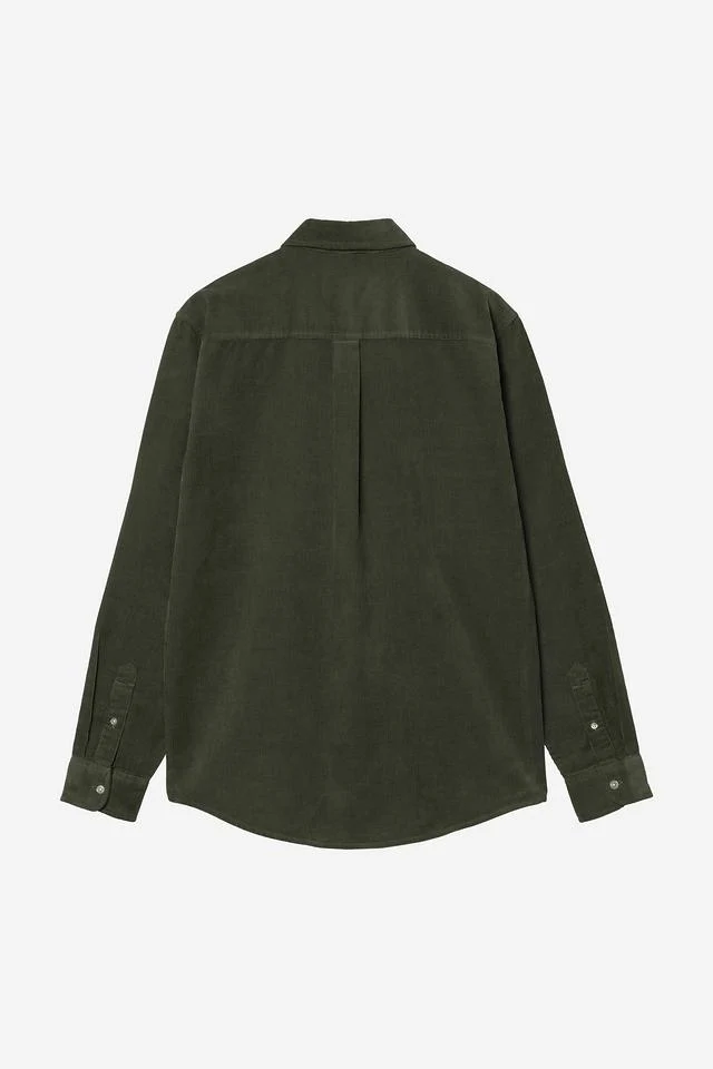 Carhartt Wip MADISON FINE CORD L/S SHIRT Opuntia / Wax