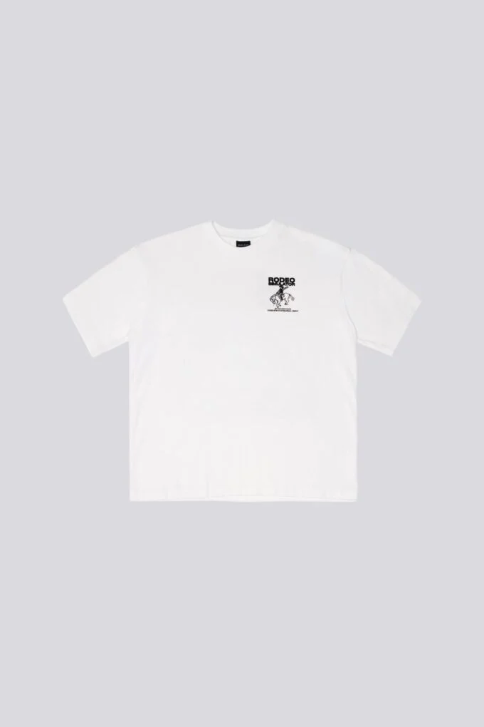 Goodies Sportive RODEO SIMULATOR S/S TEE White