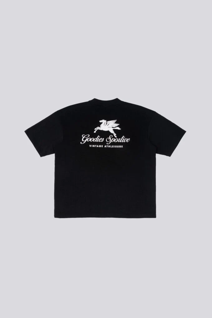 Goodies Sportive PEGASUS BLACK S/S TEE Black