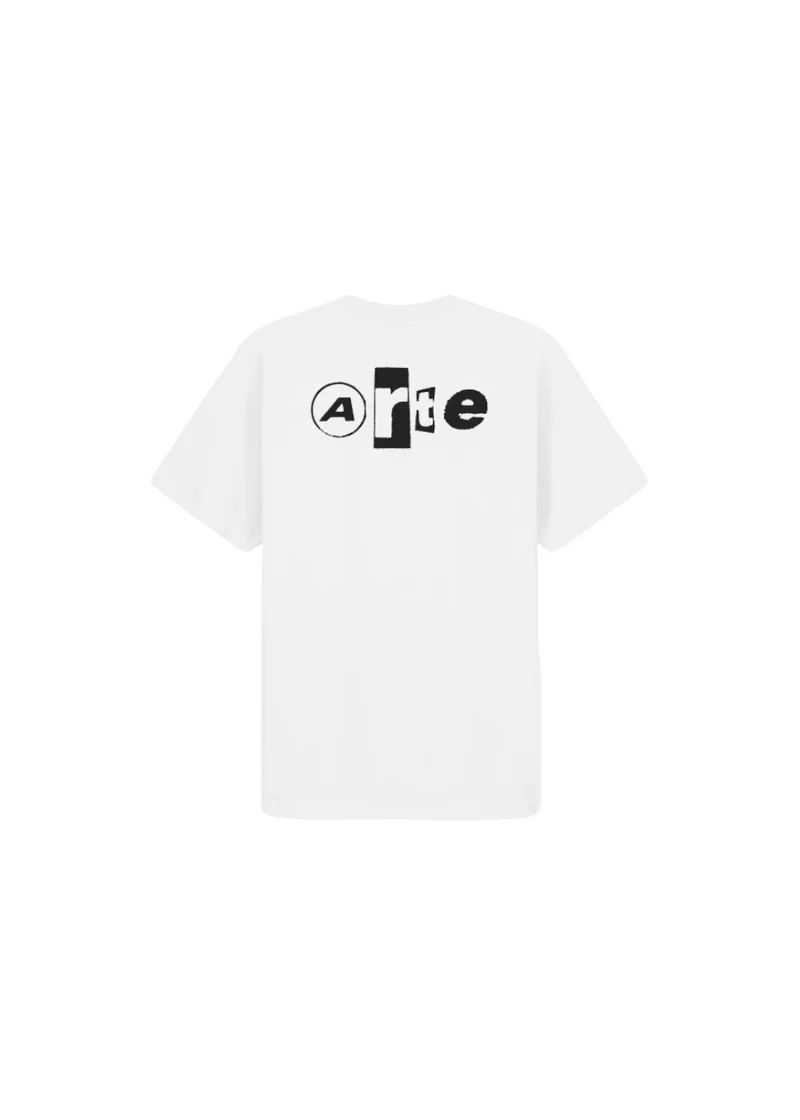 Arte Antwerp BACK COLLAGE S/S TEE White