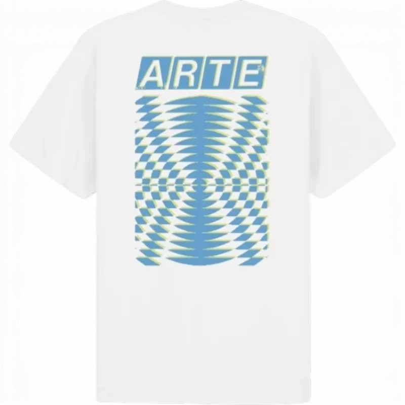 Arte Antwerp ABSTRACT BACK S/S TEE White