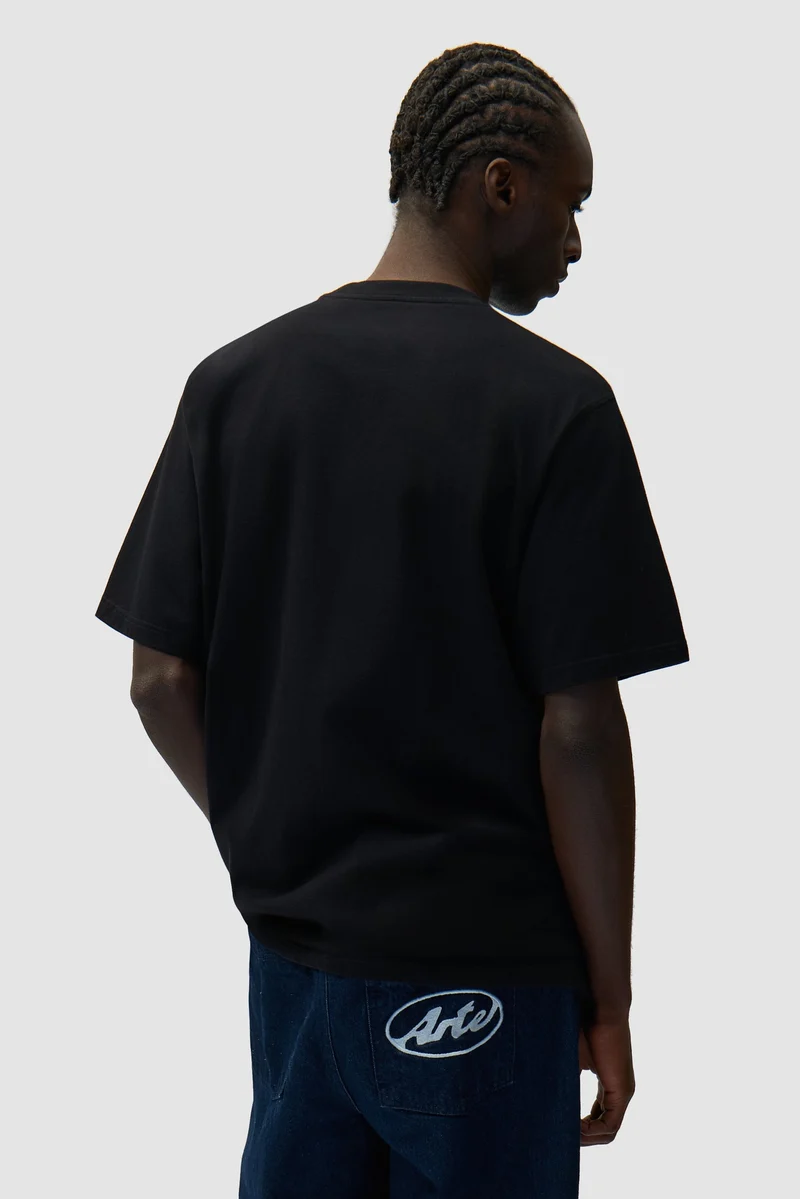 Arte Antwerp SIDE LOGO S/S TEE Black