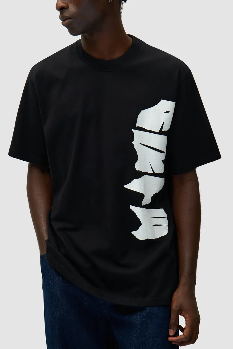 Arte Antwerp SIDE LOGO S/S TEE Black