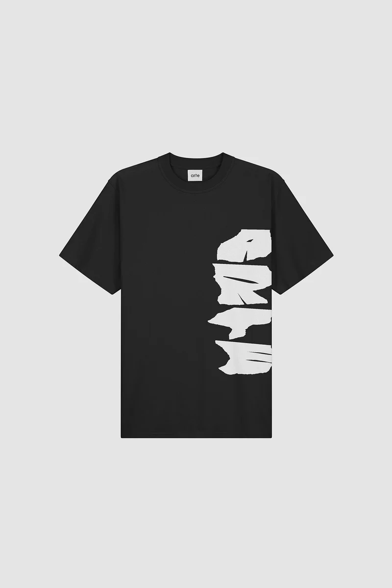Arte Antwerp SIDE LOGO S/S TEE Black