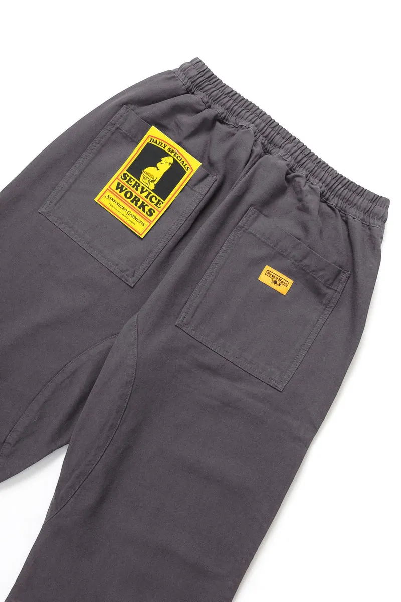 Service Works Classic Canvas Chef Pant Grey