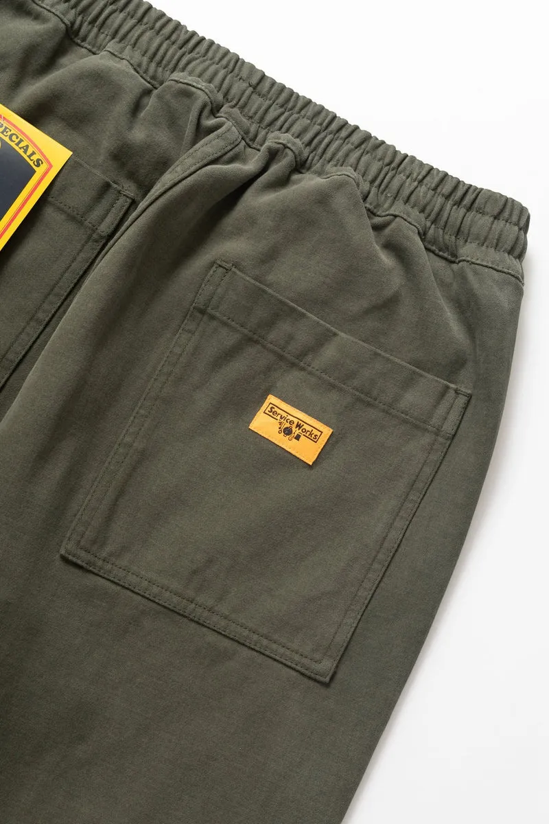Service Works Moleskin Chef Pants Moss