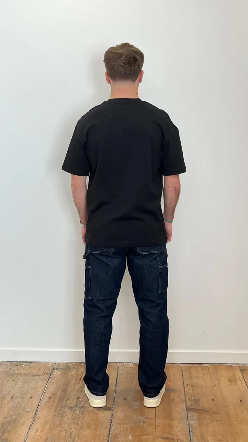 T Shirt Saint-Etienne Child Of Sainté SUPA HEAVY Noir/Anthracite