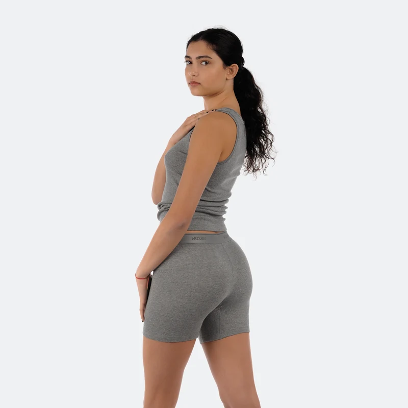 Baller Rib Heather Grey
