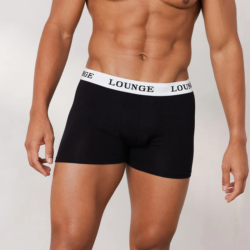 Boxers Everyday pour Homme (pack de 3) - Noir