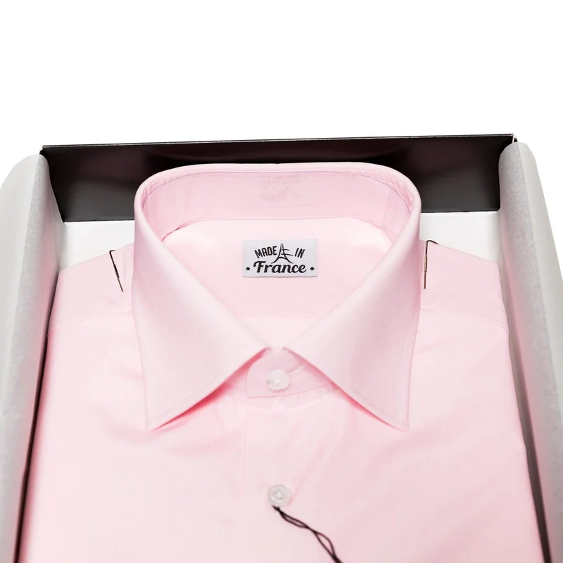 CHEMISE ROSE HOMME