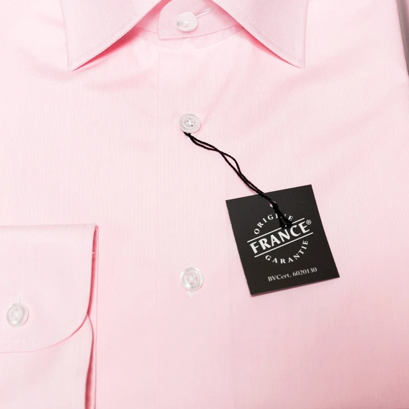 CHEMISE ROSE HOMME