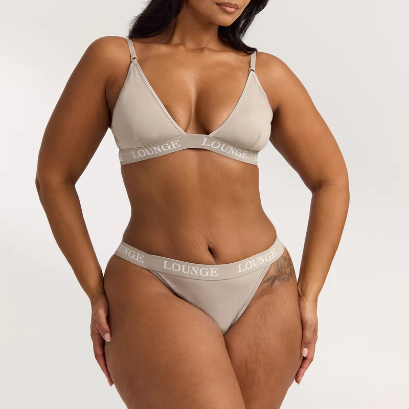 Bamboo Triangle Soutien-Gorge - Avoine