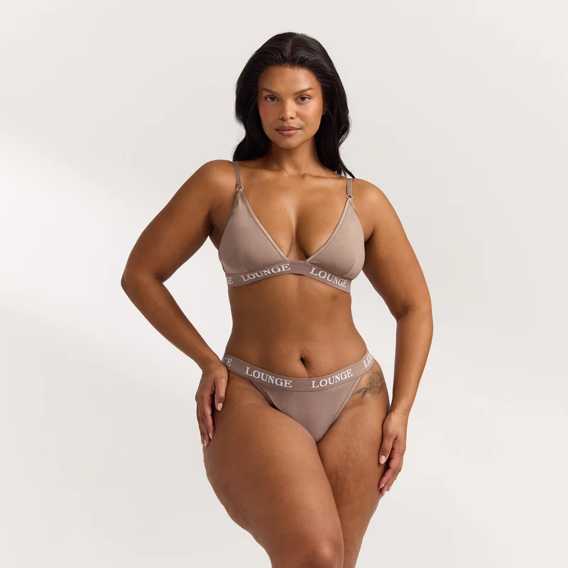 Bamboo Triangle Soutien-Gorge - Café