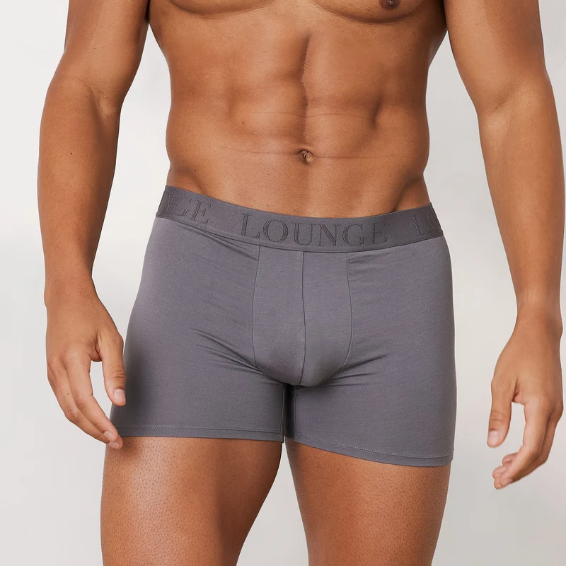 Boxers Luxe pour Homme (pack de 3) - Charbon