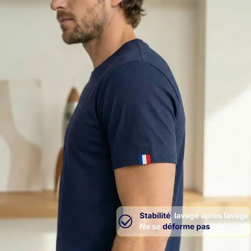 T-shirt homme bleu | La French Touch