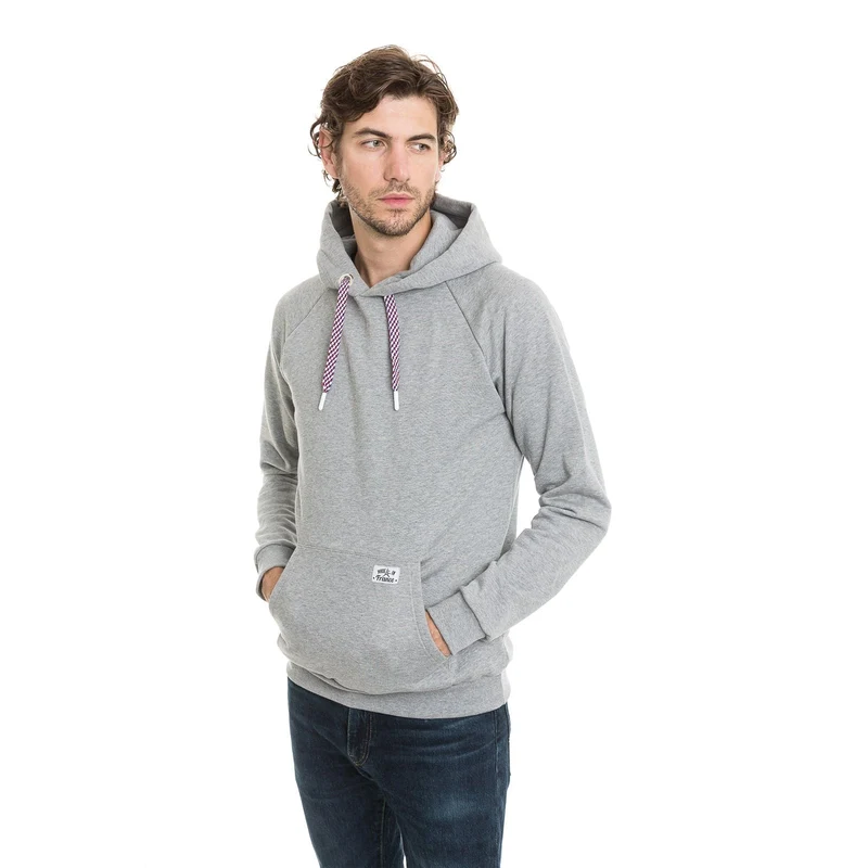 Sweat capuche uni