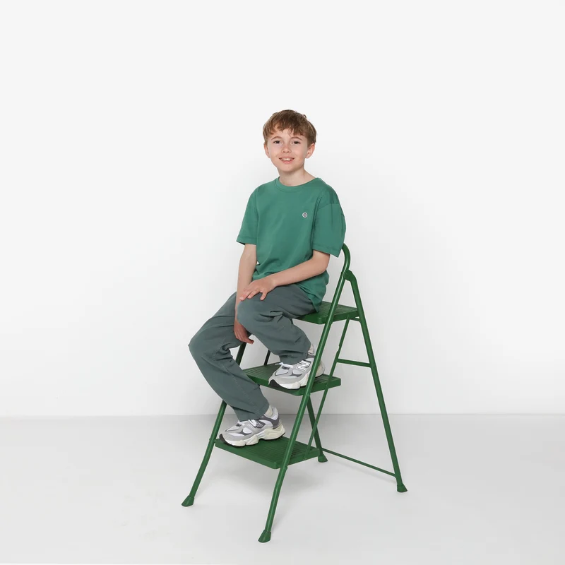 Chino 734 comfort fit vert militaire garçon coupe droite confort