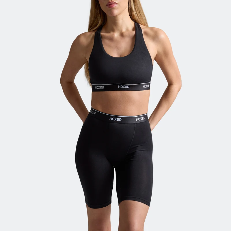 Biker High Waisted Black 2.0 3-Pack