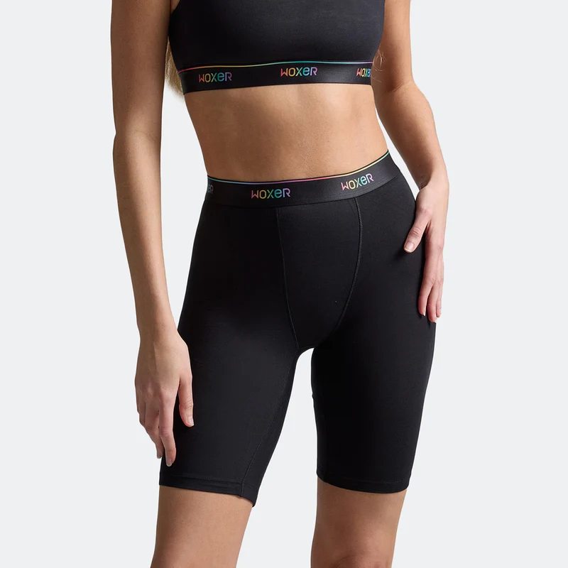 Biker High Waisted Pride Black 3.0