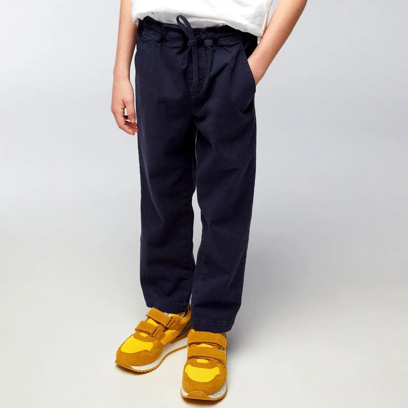 Chino 734 comfort fit bleu foncé garçon coupe droite confort