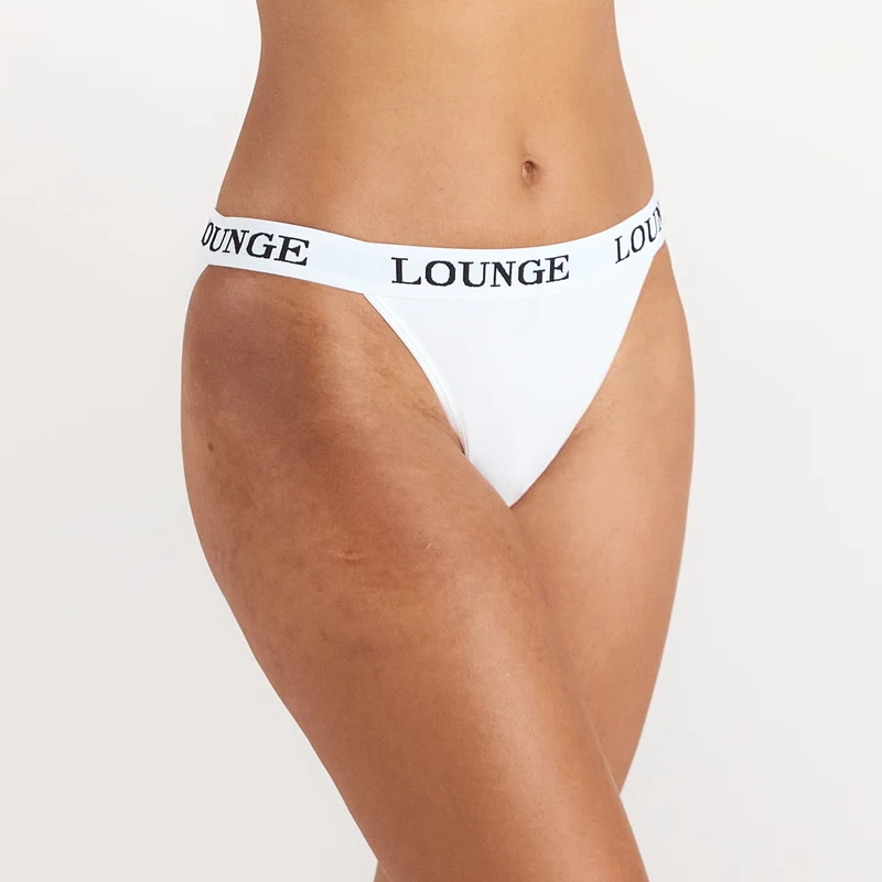 Bamboo Triangle Culotte - Tout Blanc