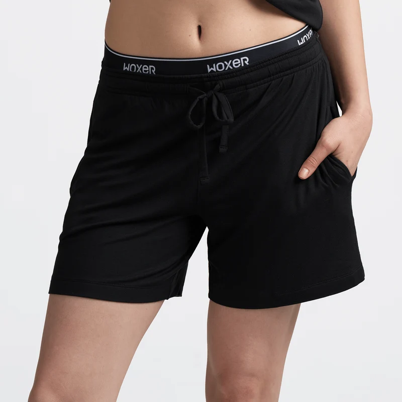 Sleep Set Short Sleeve Black