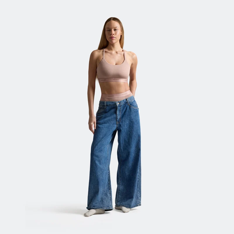 Biker High Waisted Chai