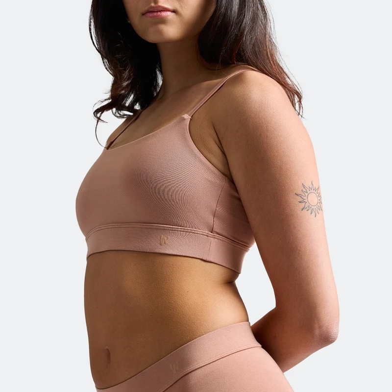 Luxe Bralette Mocha
