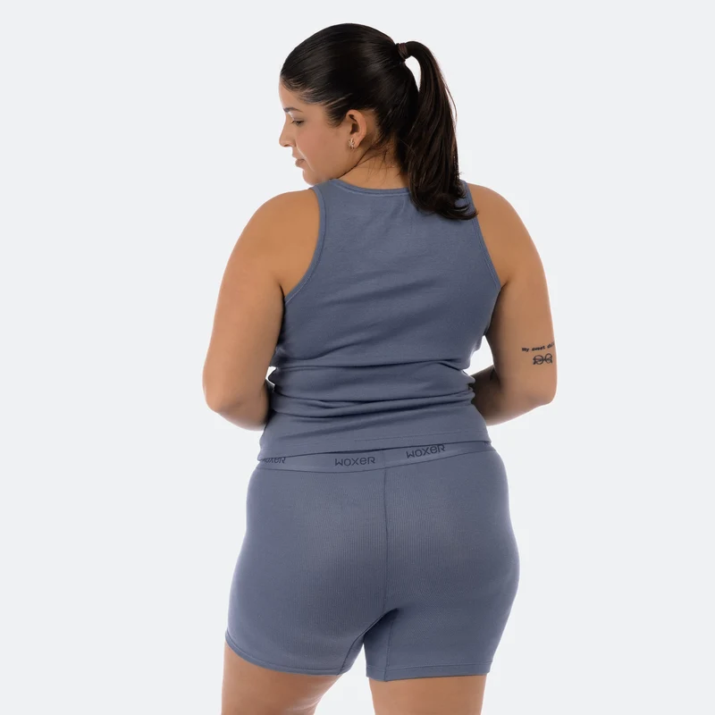 Baller Rib Steel Blue
