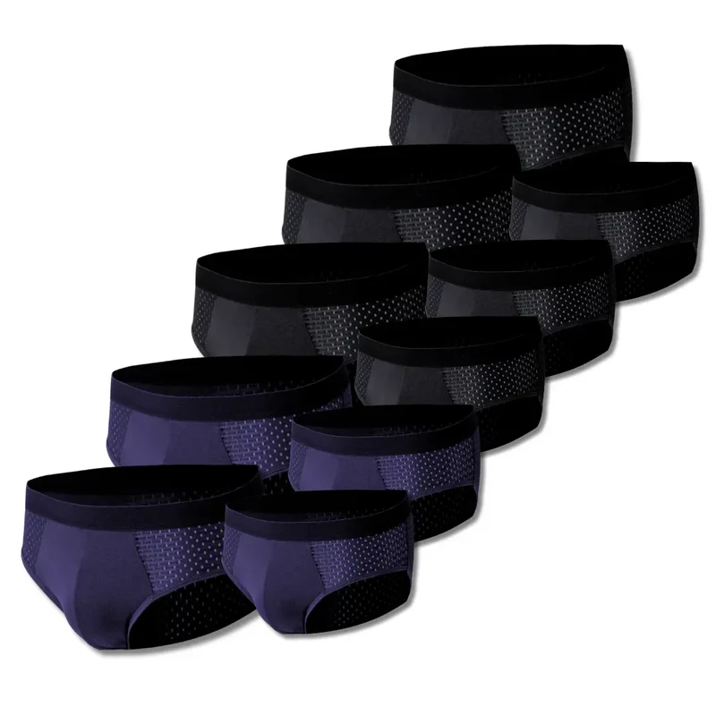 Slips Homme en Fibre de Bambou – Lot de 10 BambooWear