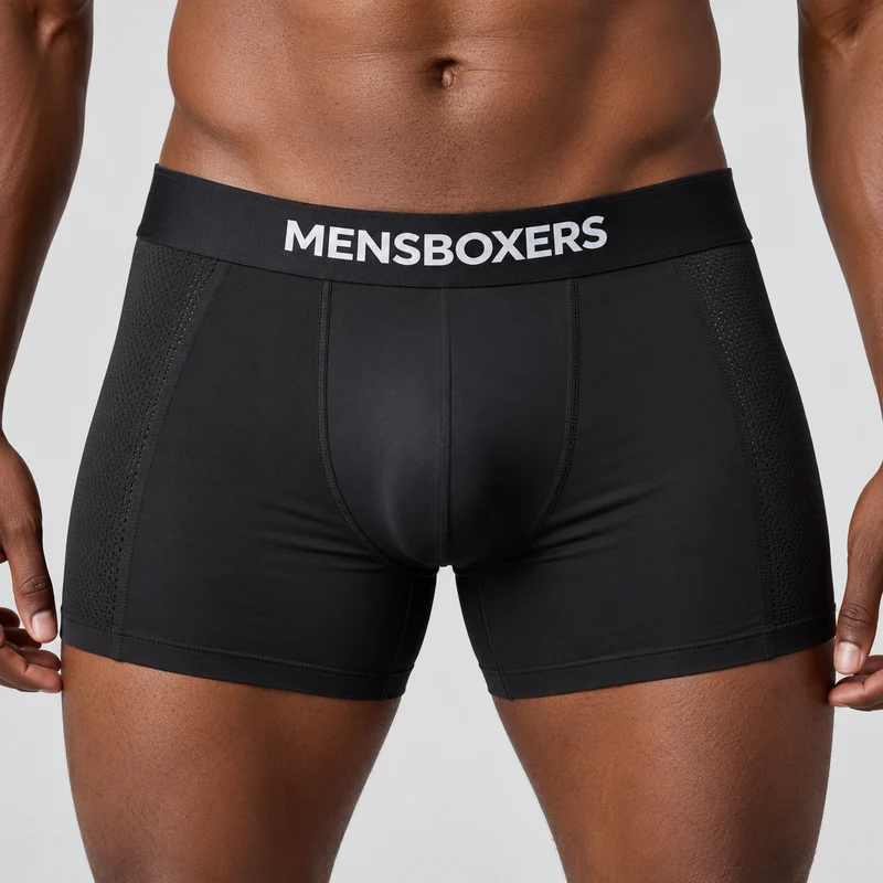 Boxers Homme en Fibre de Bambou – Lot de 16