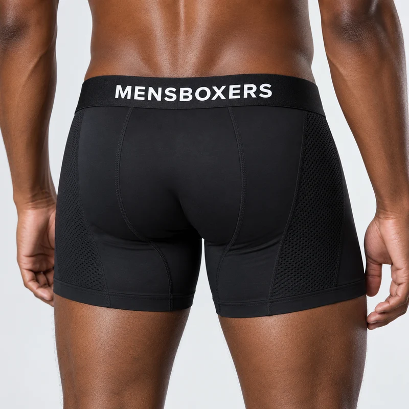 Boxers Homme en Fibre de Bambou – Lot de 16