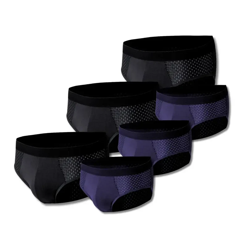 Slip Boxers Homme en Fibre de Bambou – Lot de 6