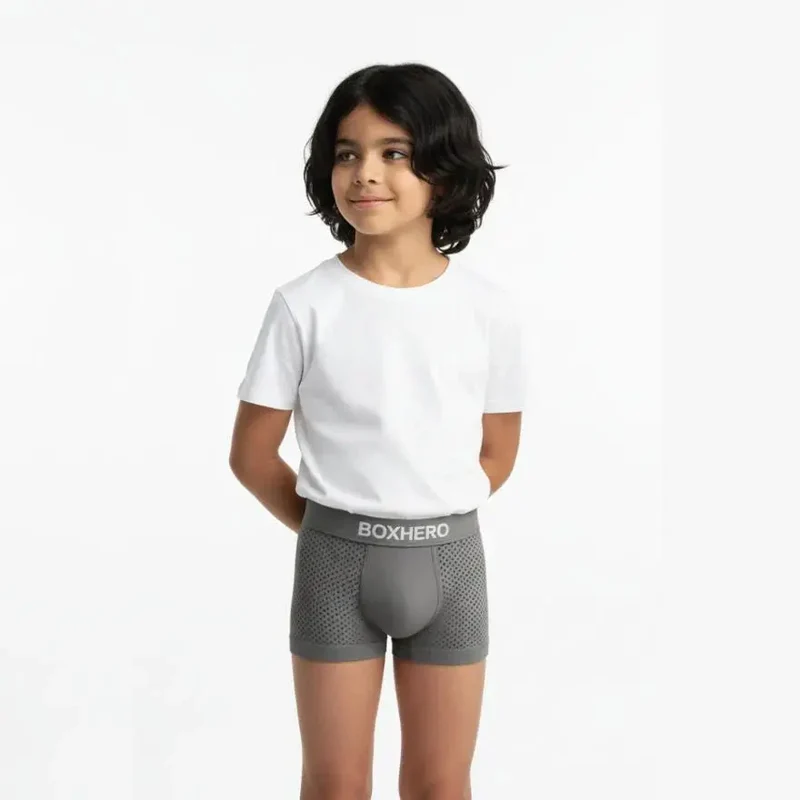 Boxers Enfant en Bambou KidsHero – Confort et Douceur