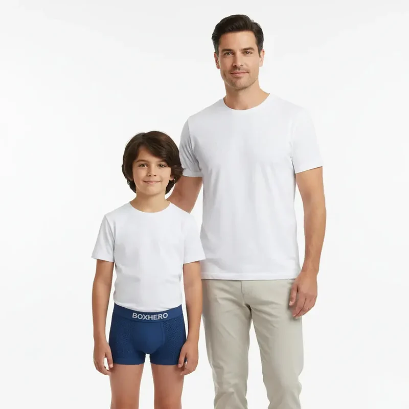 Boxers Enfant en Bambou KidsHero – Confort et Douceur
