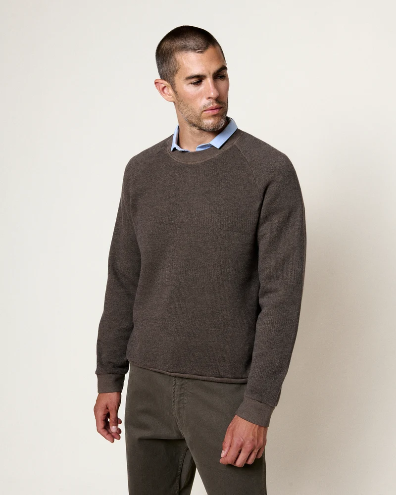 SWEATSHIRT TERRY FALCON GREY