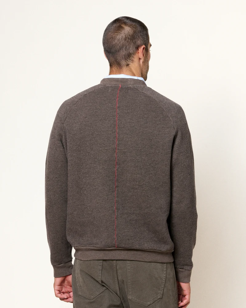 SWEATSHIRT TERRY FALCON GREY