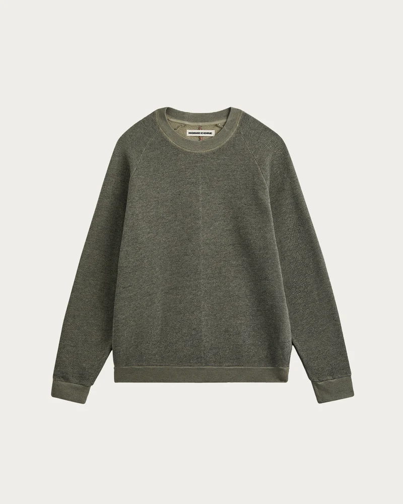 SWEATSHIRT TERRY AGAVE