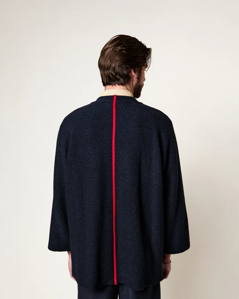 PULLOVER CURLY NAVY