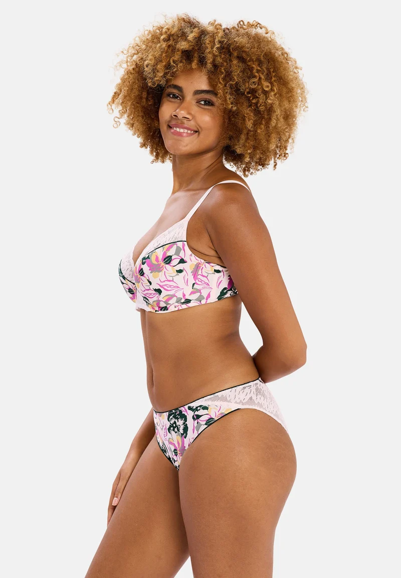 Slip Eloane Verte Floraison