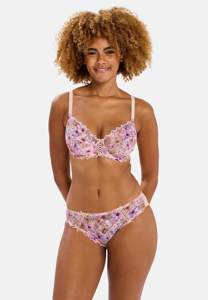 Slip Arum Mosaïc Floral Rose