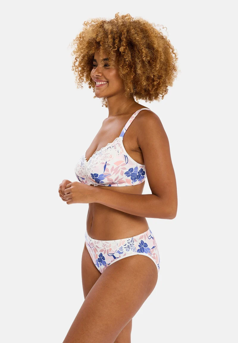 Slip Ava Fantaisie Fleurs Graphiques