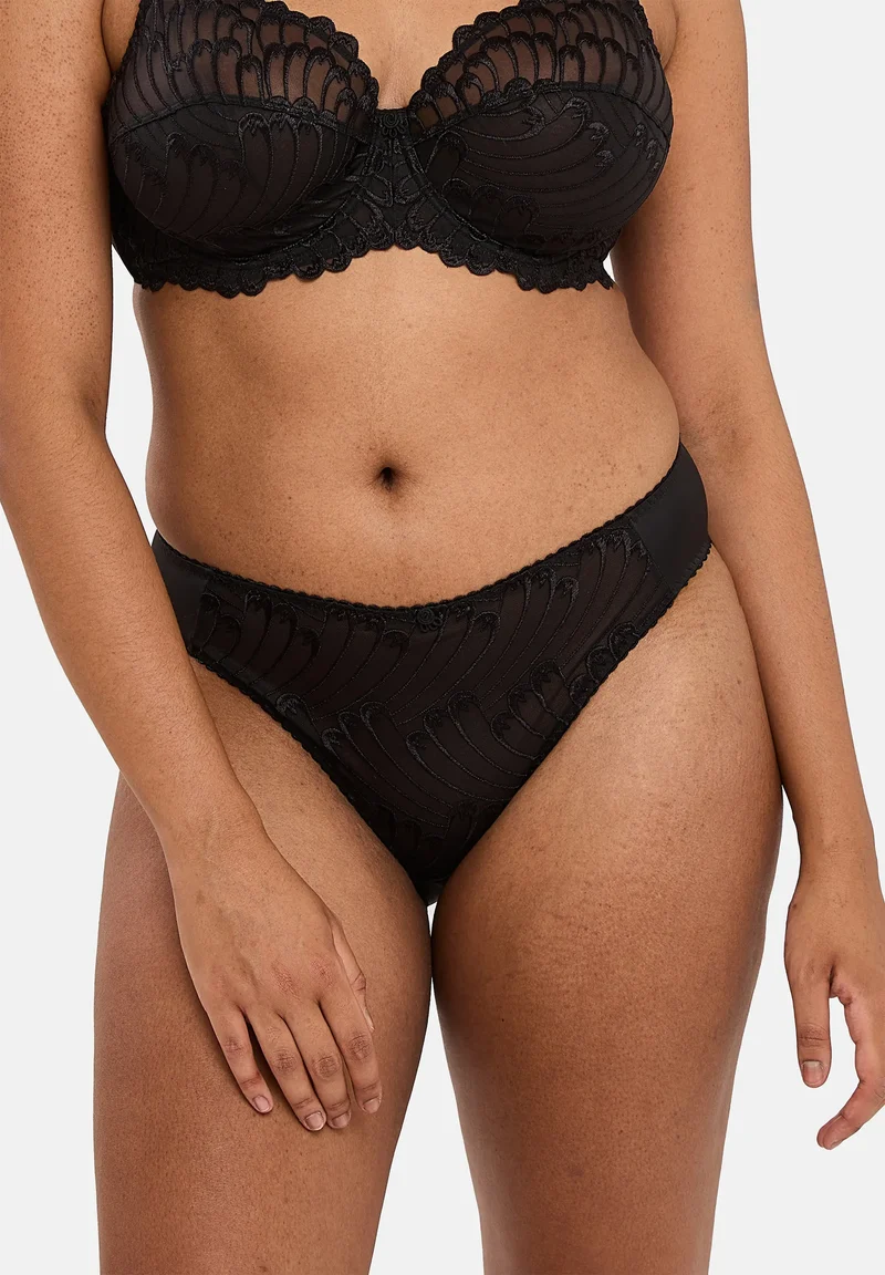 Lot de 2 slips Narcisse Noir et Ivoire