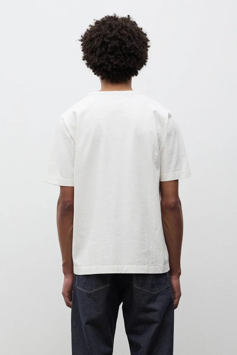 Elmelunde Soft Compact Cotton T-shirt - White