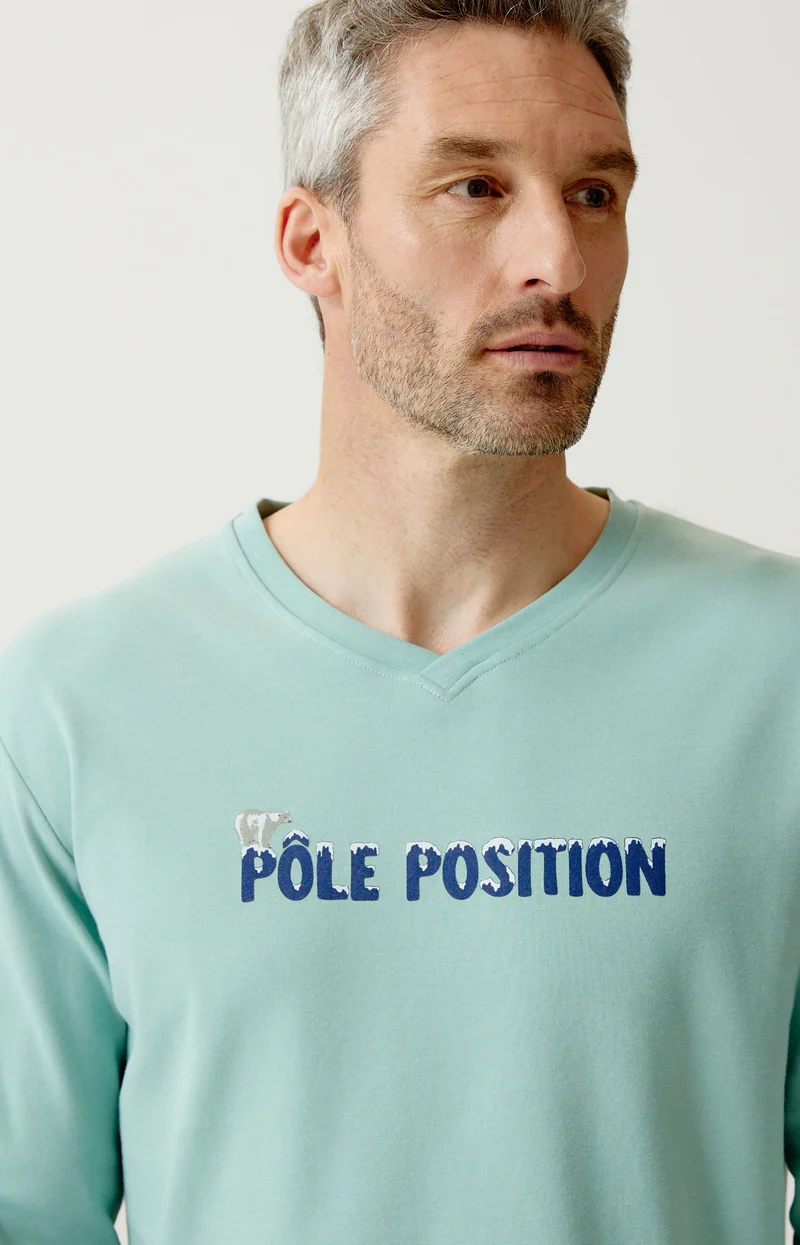 Pyjama en jersey de coton épais - Pôle position