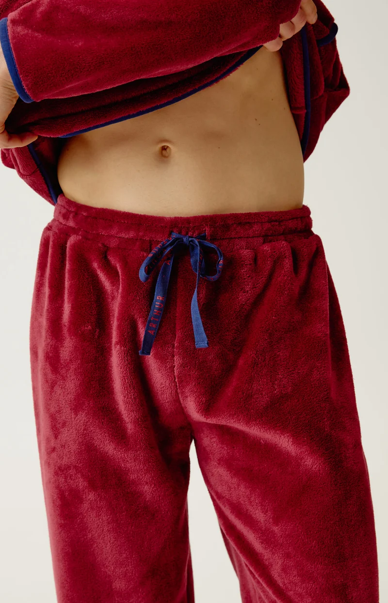 Pyjama en polaire - Burgundy