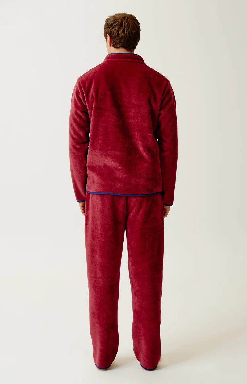 Pyjama en polaire - Burgundy