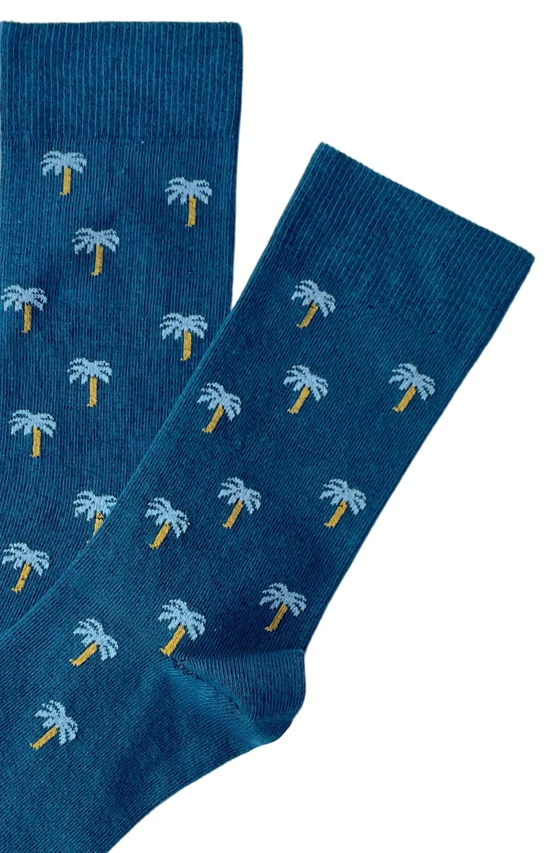 Chaussettes en coton - Palmier Canard